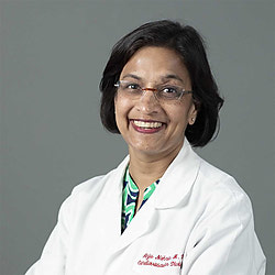 Anju Nohria, MD, MSc practices Cardiovascular Medicine in Boston