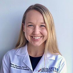 Madison Aylett, PA-C practices Orthopaedic Surgery in Boston, Chestnut Hill, and Foxborough