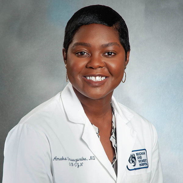 Chiamaka Onwuzurike, MD, MPH practices Obstetrics/Gynecology in Boston